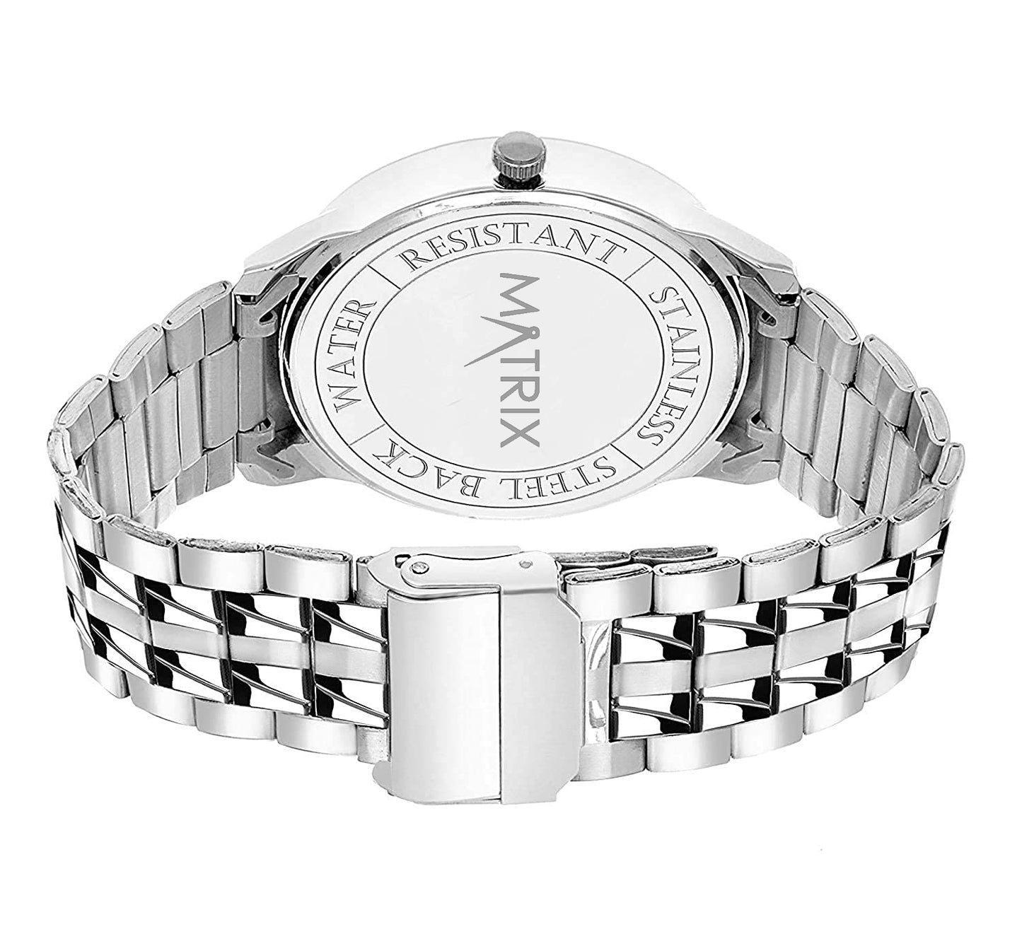 Matrix Classic Stainless Steel Analog Watch For Men