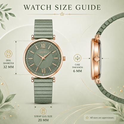 Matrix Bloom Collection Women's Analog Wrist Watch