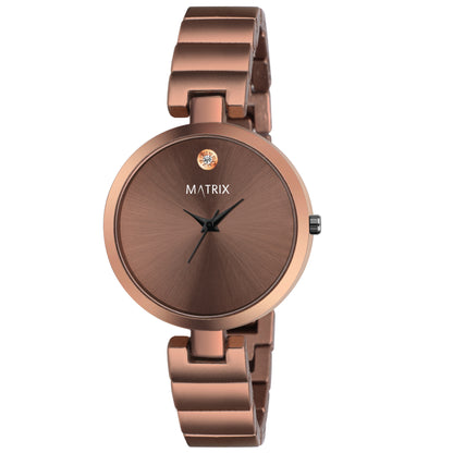 BLUSH Stone Stud Bracelet Style Analog Watch for Women