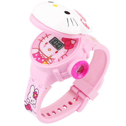 Matrix Hello Kitty 3D Heads Up 6 Image Projector Watch for Kids