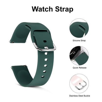 Matrix Accessorize 22MM Silicone Loop Strap (Colour :Teal)