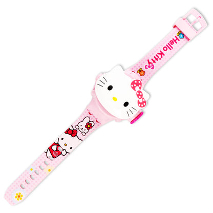 Matrix Hello Kitty 3D Heads Up 6 Image Projector Watch for Kids