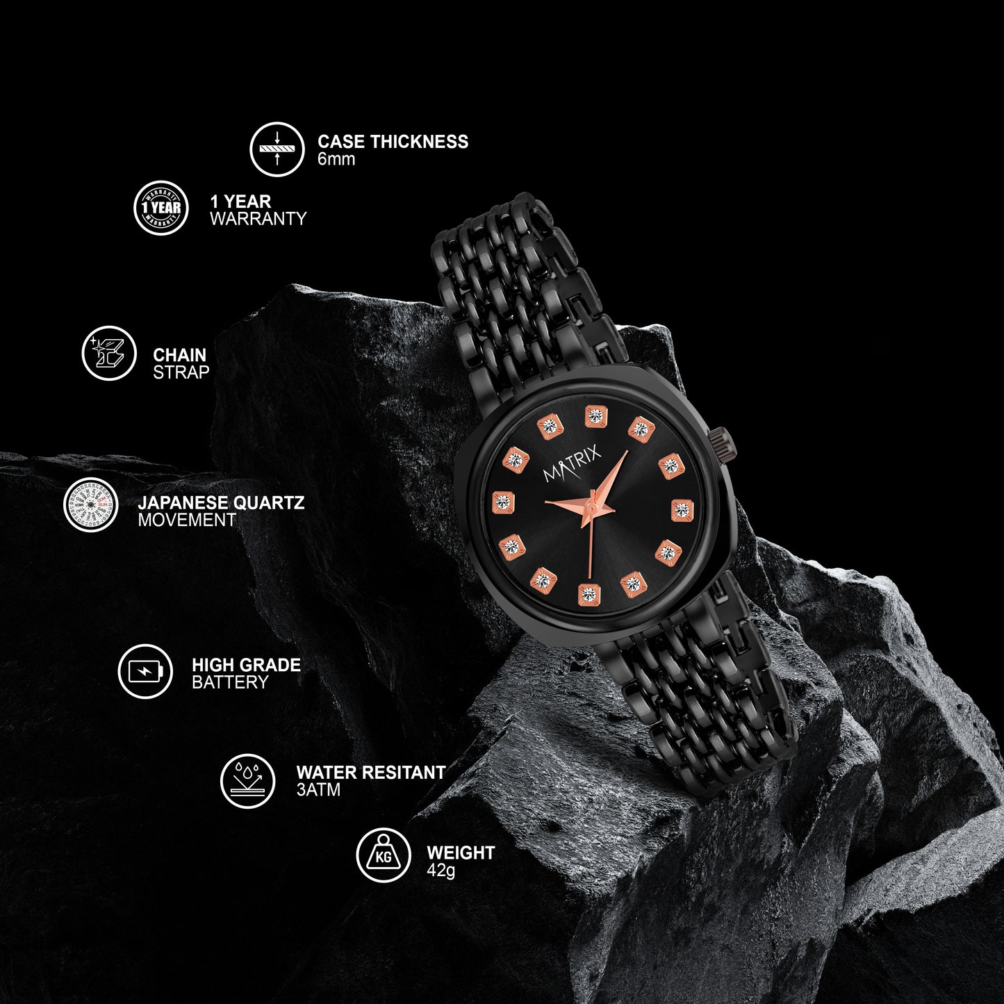 DAISY Bracelet Analog Watch for Women