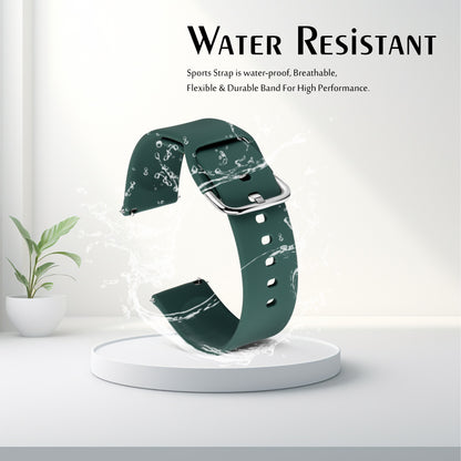 Matrix Accessorize 22MM Silicone Loop Strap (Colour :Teal)