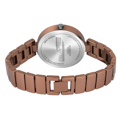 BLUSH Stone Stud Bracelet Style Analog Watch for Women