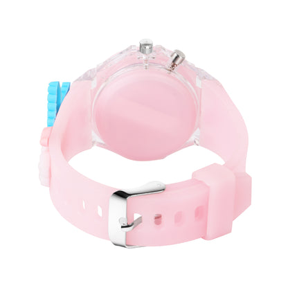 Matrix Analog 3D Unicorn On Strap With Lights Analog Watch for Kids