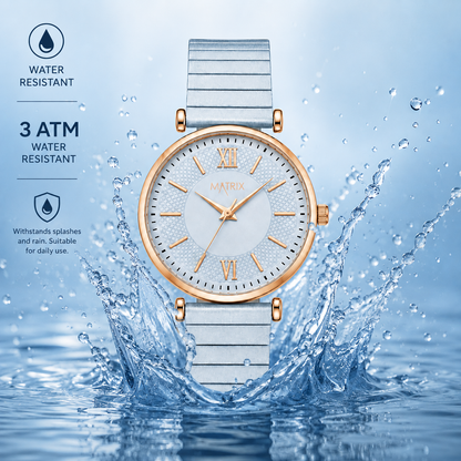 Matrix Bloom Collection Women's Analog Wrist Watch