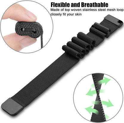 Matrix Accessorize 22MM Mesh Chain with Magnet Lock (Black)