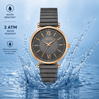 Matrix Bloom Collection Women's Analog Wrist Watch