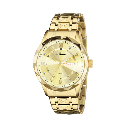 Matrix x Forest Edition Diamond Cut Analog Watch For Men