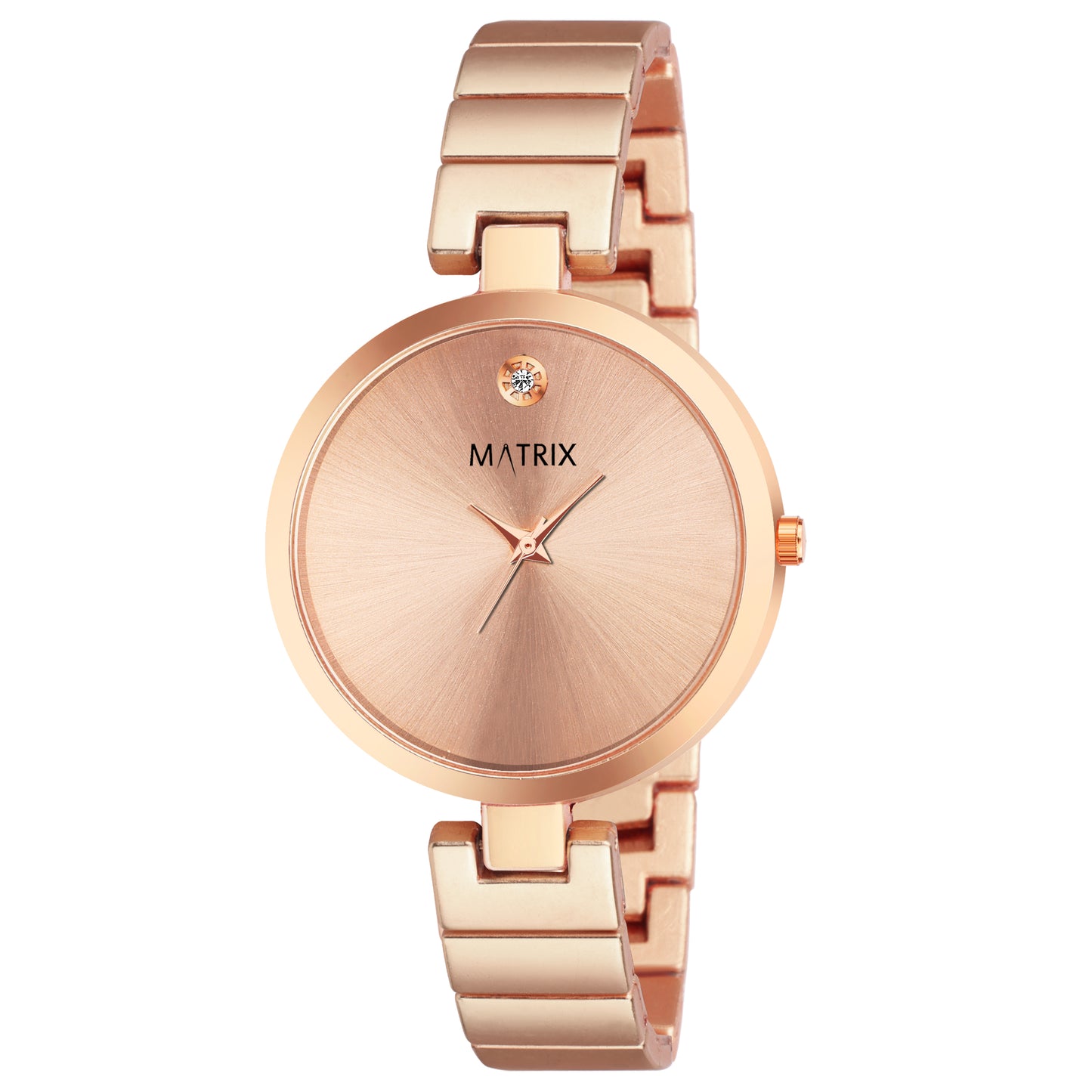 BLUSH Stone Stud Bracelet Style Analog Watch for Women