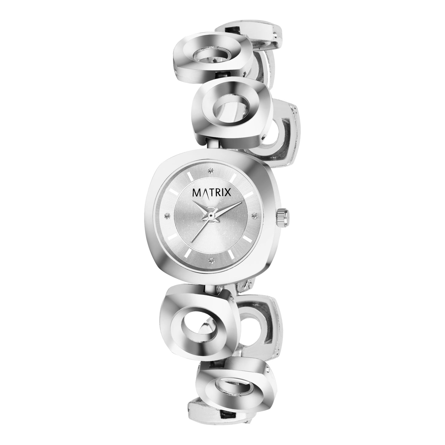 Matrix Timepiece Blush Collection | Designer Bracelet Chain Watch for Women