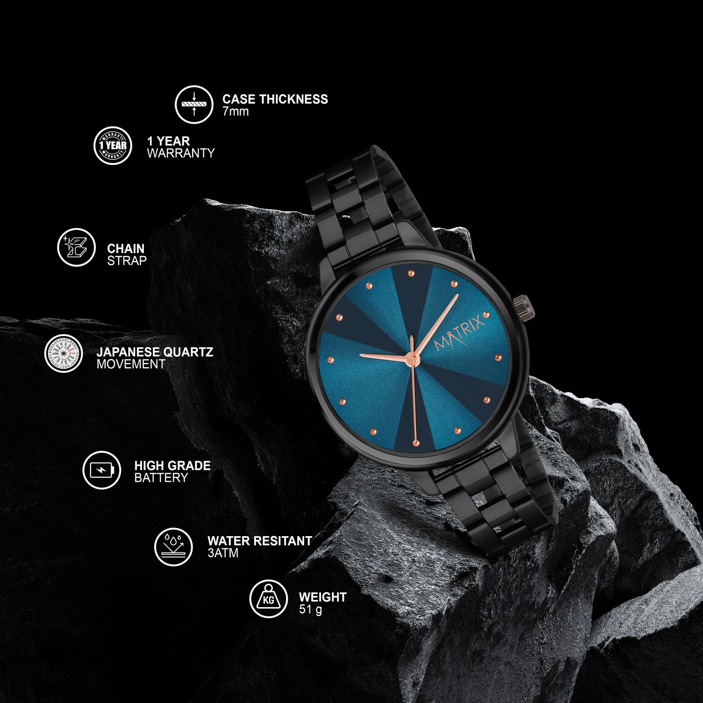 DAISY Bracelet Analog Watch for Women