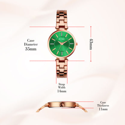 DAISY Stone Studded Bracelet Analog Watch for Women