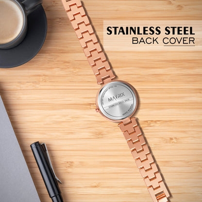 DAISY Stone Studded Bracelet Analog Watch for Women