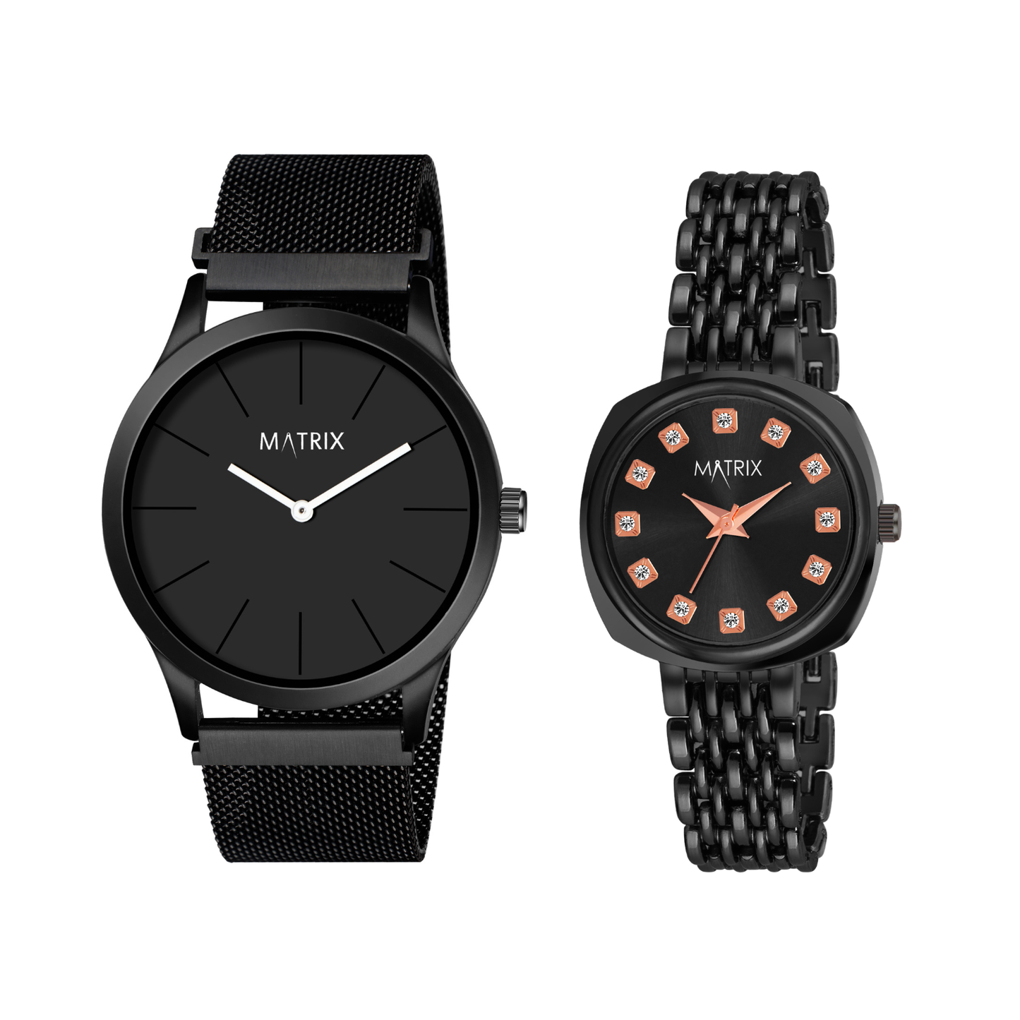 Matrix EVERBOND Analog Couple Watches For Men & Women