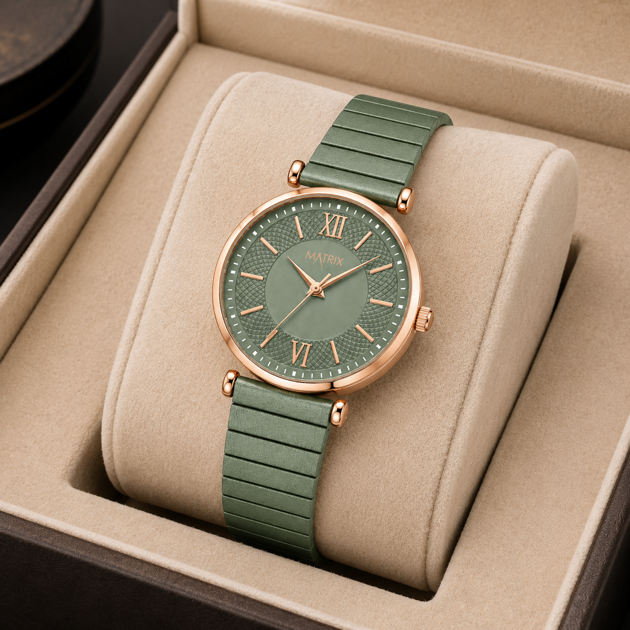 Matrix Bloom Collection Women's Analog Wrist Watch