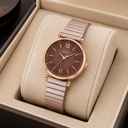 Matrix Bloom Collection Women's Analog Wrist Watch