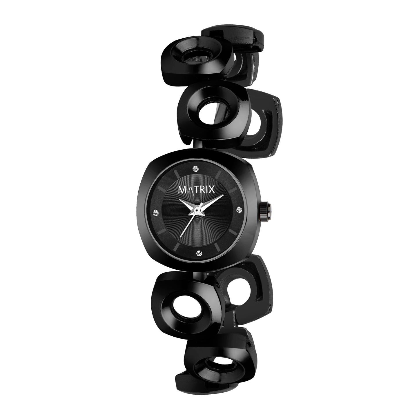 Matrix Timepiece Blush Collection | Designer Bracelet Chain Watch for Women