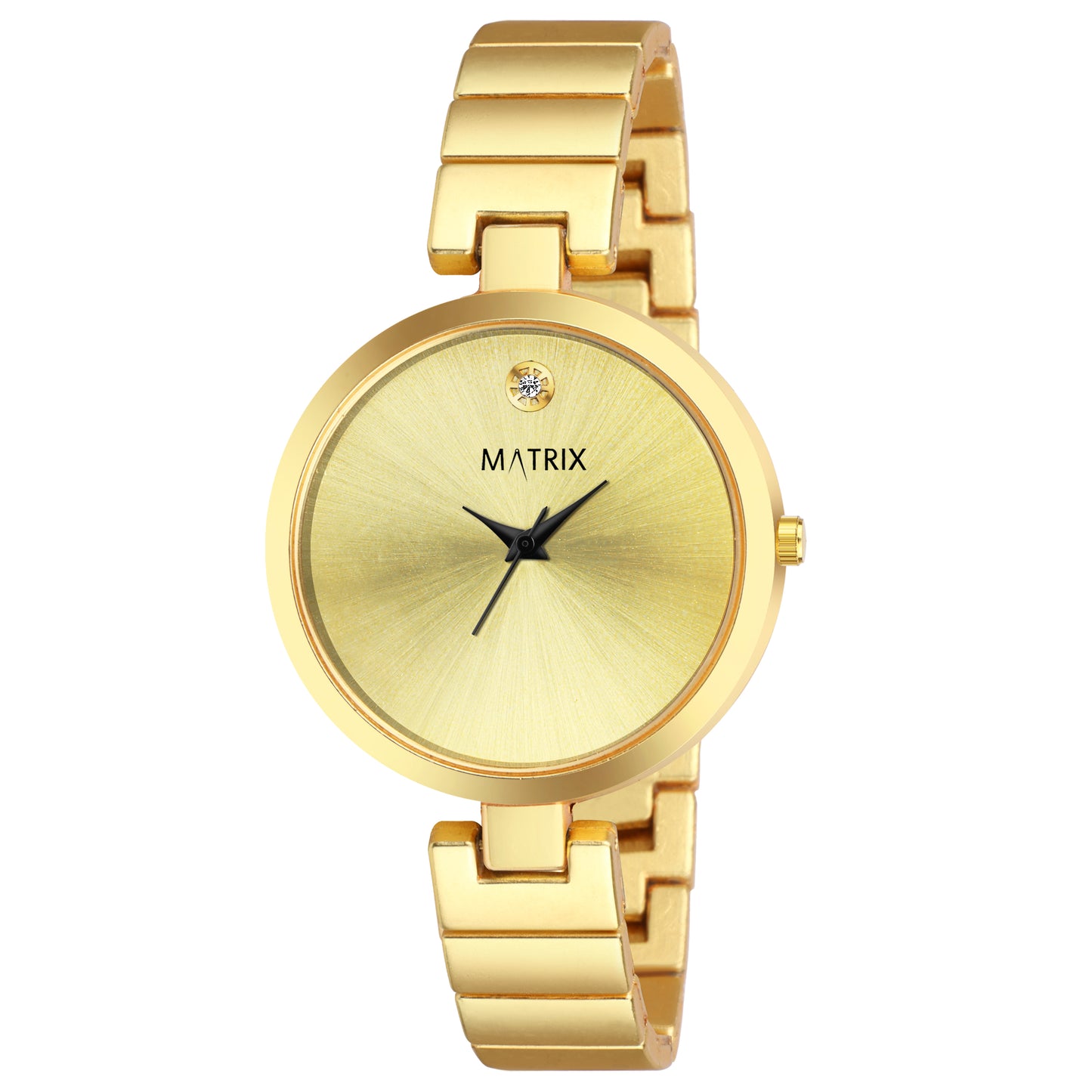 BLUSH Stone Stud Bracelet Style Analog Watch for Women