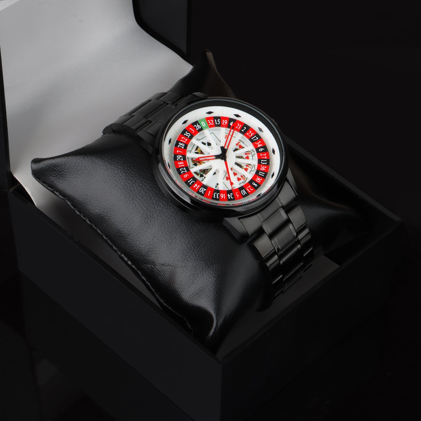 Matrix MotionX Rotating Roulette Dial With Stainless Steel Strap Analog Watch for Men