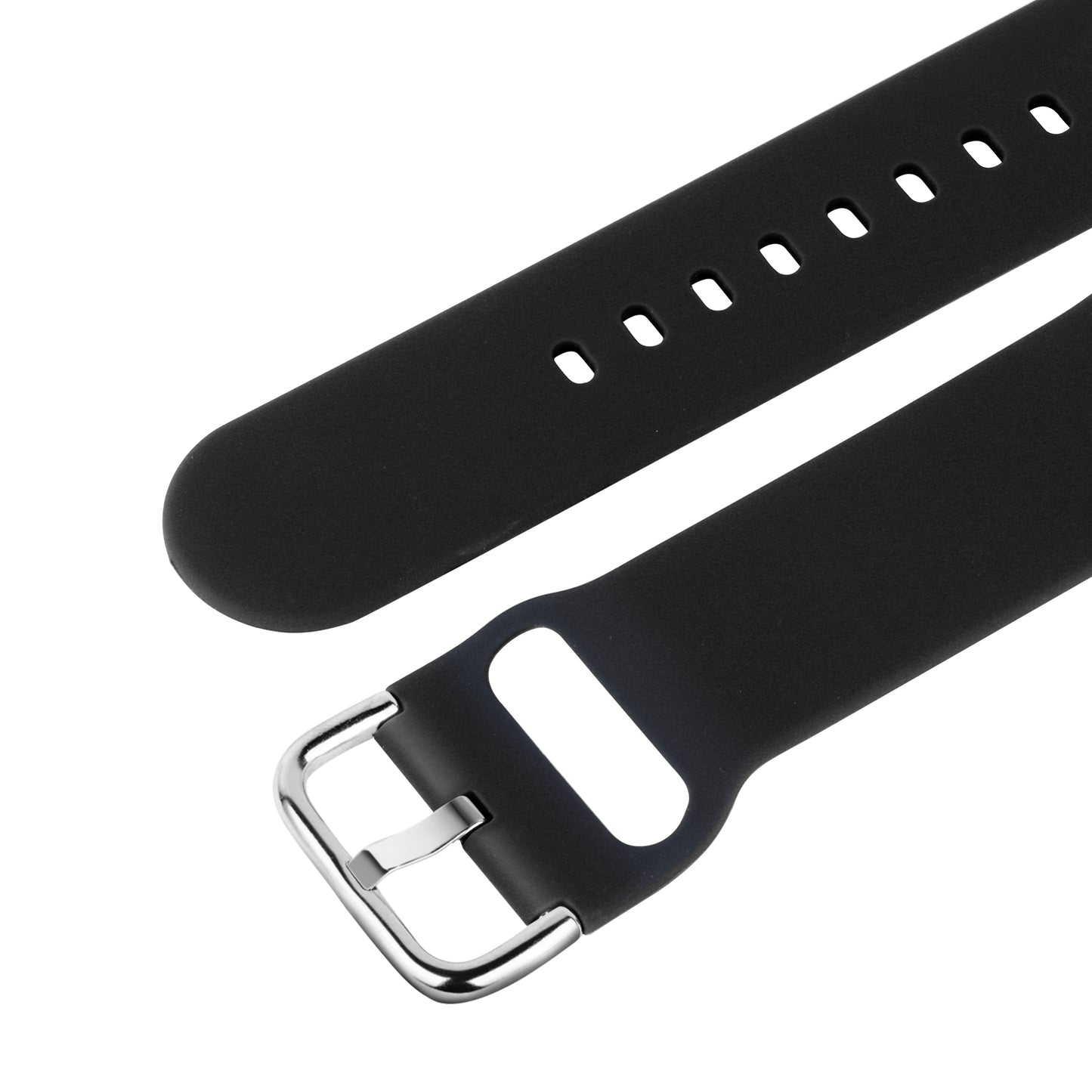 Matrix Accessorize 22MM Silicone Loop Strap (Colour :Black)