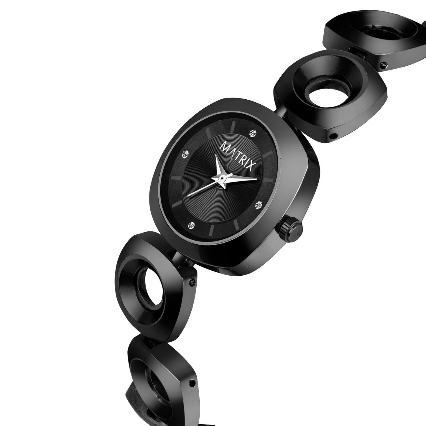 Matrix Timepiece Blush Collection | Designer Bracelet Chain Watch for Women