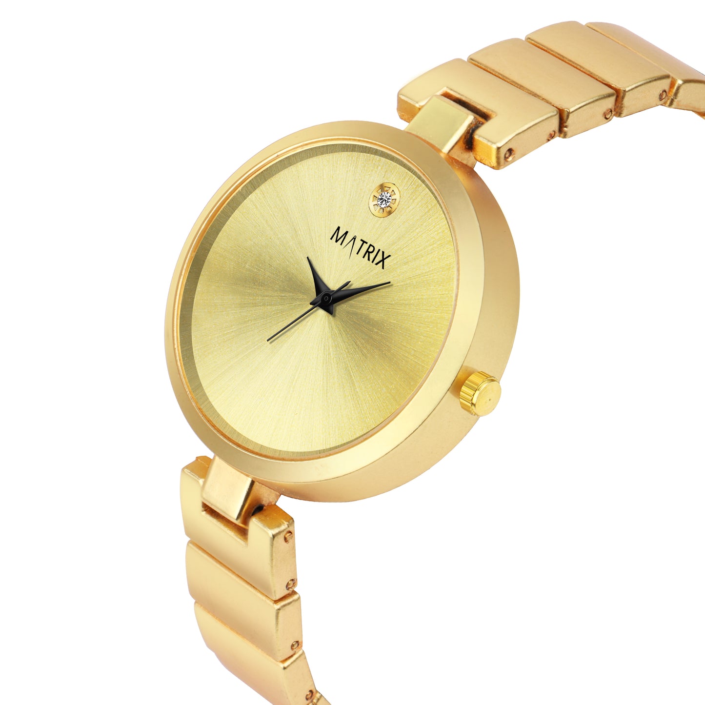 BLUSH Stone Stud Bracelet Style Analog Watch for Women