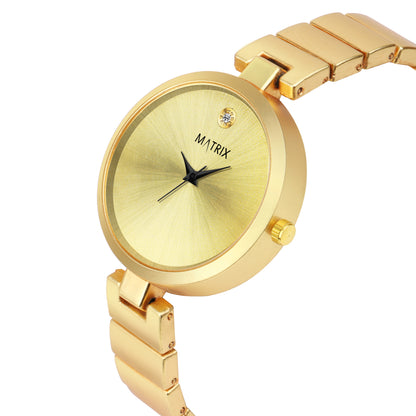 BLUSH Stone Stud Bracelet Style Analog Watch for Women