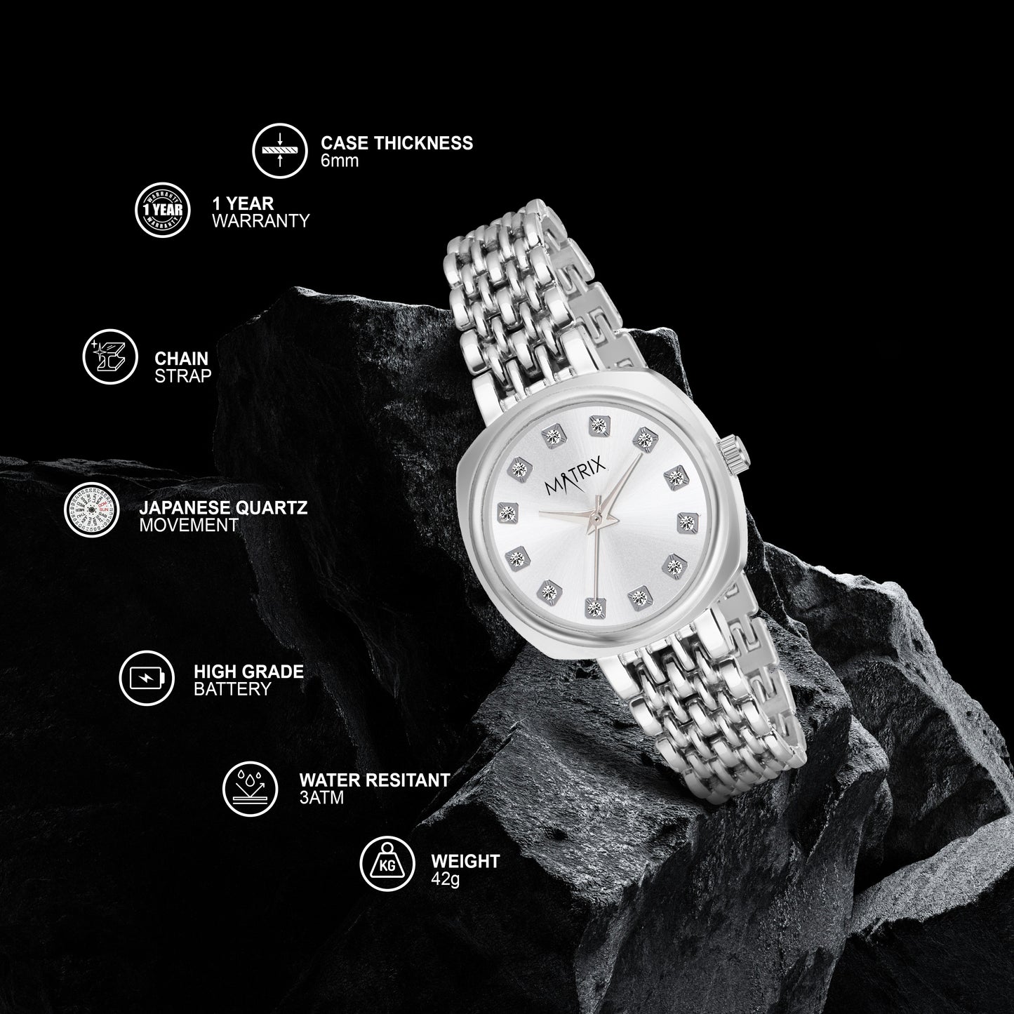DAISY Bracelet Analog Watch for Women