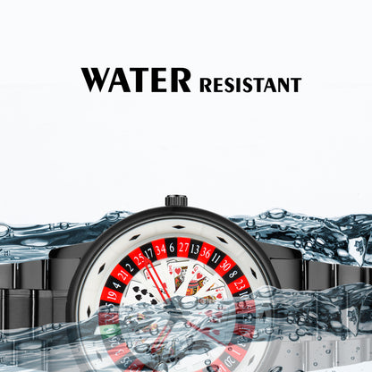 Matrix MotionX Rotating Roulette Dial With Stainless Steel Strap Analog Watch for Men