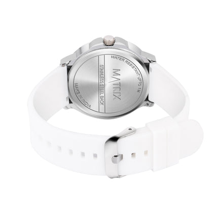 Matrix SUPERIOR 2.0 Day & Date Silicone Strap Analog Watch For Men & Boys