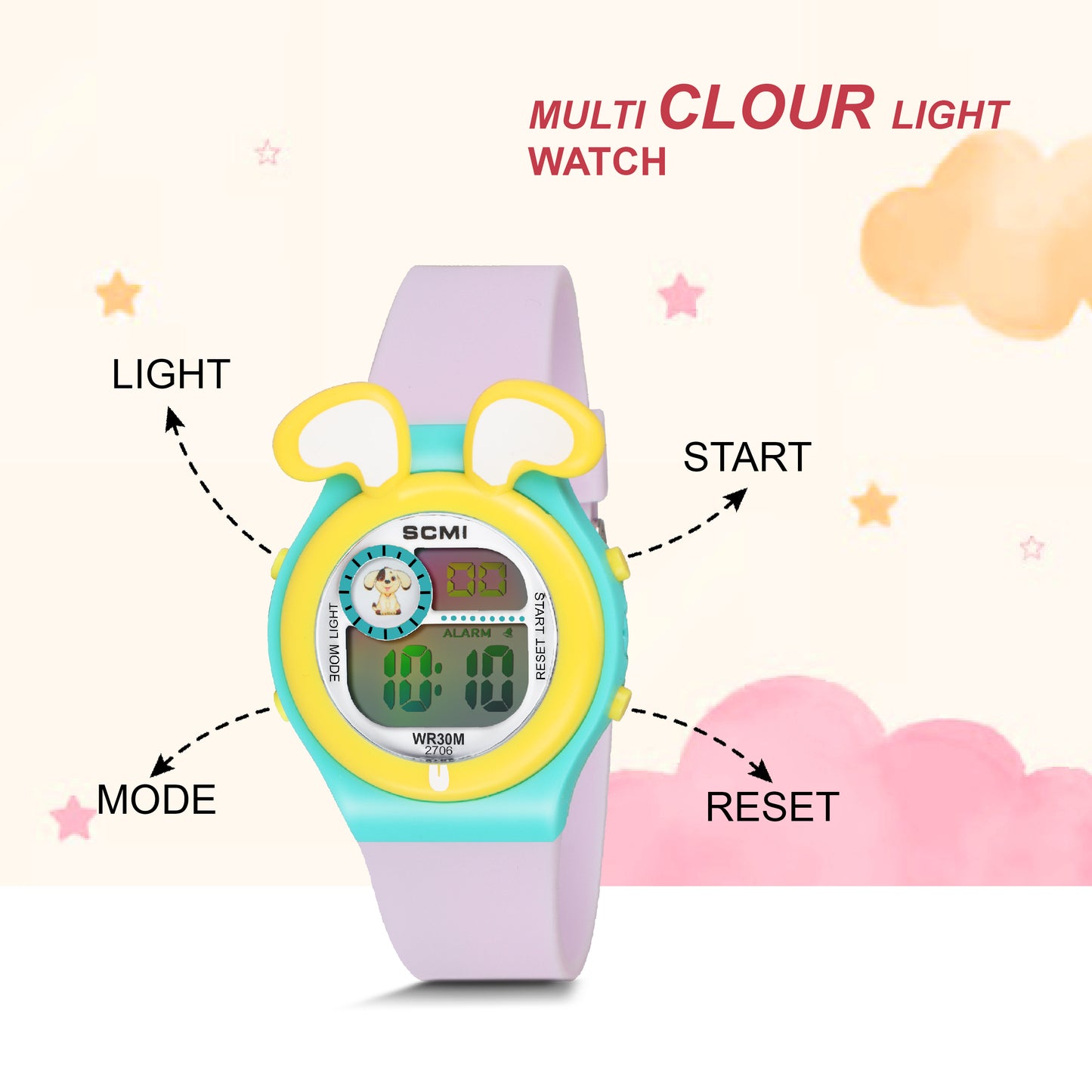 Matrix Junior Digital Watch for Kids-Boys & Girls
