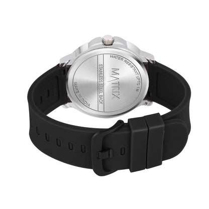 Matrix SUPERIOR 2.0 Day & Date Silicone Strap Analog Watch For Men & Boys