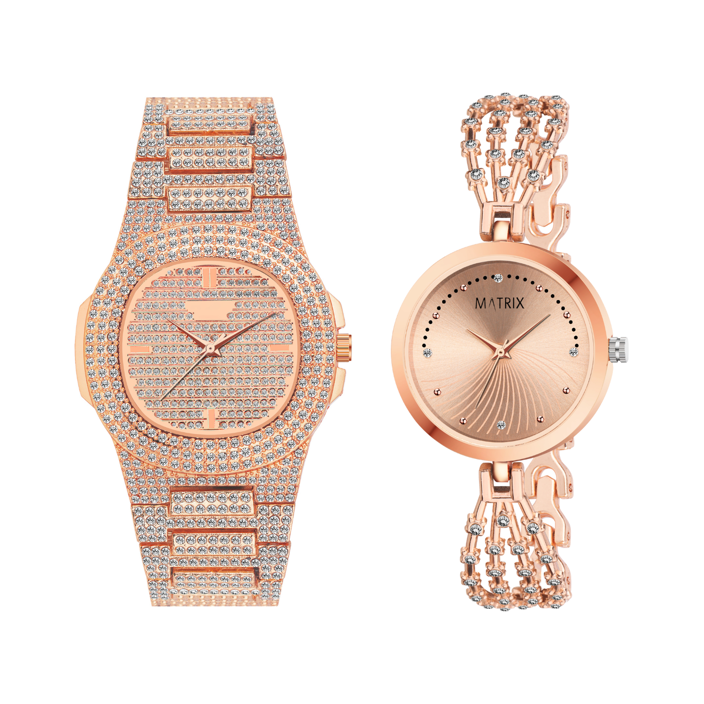 Matrix EVERBOND Analog Couple Watches For Men & Women