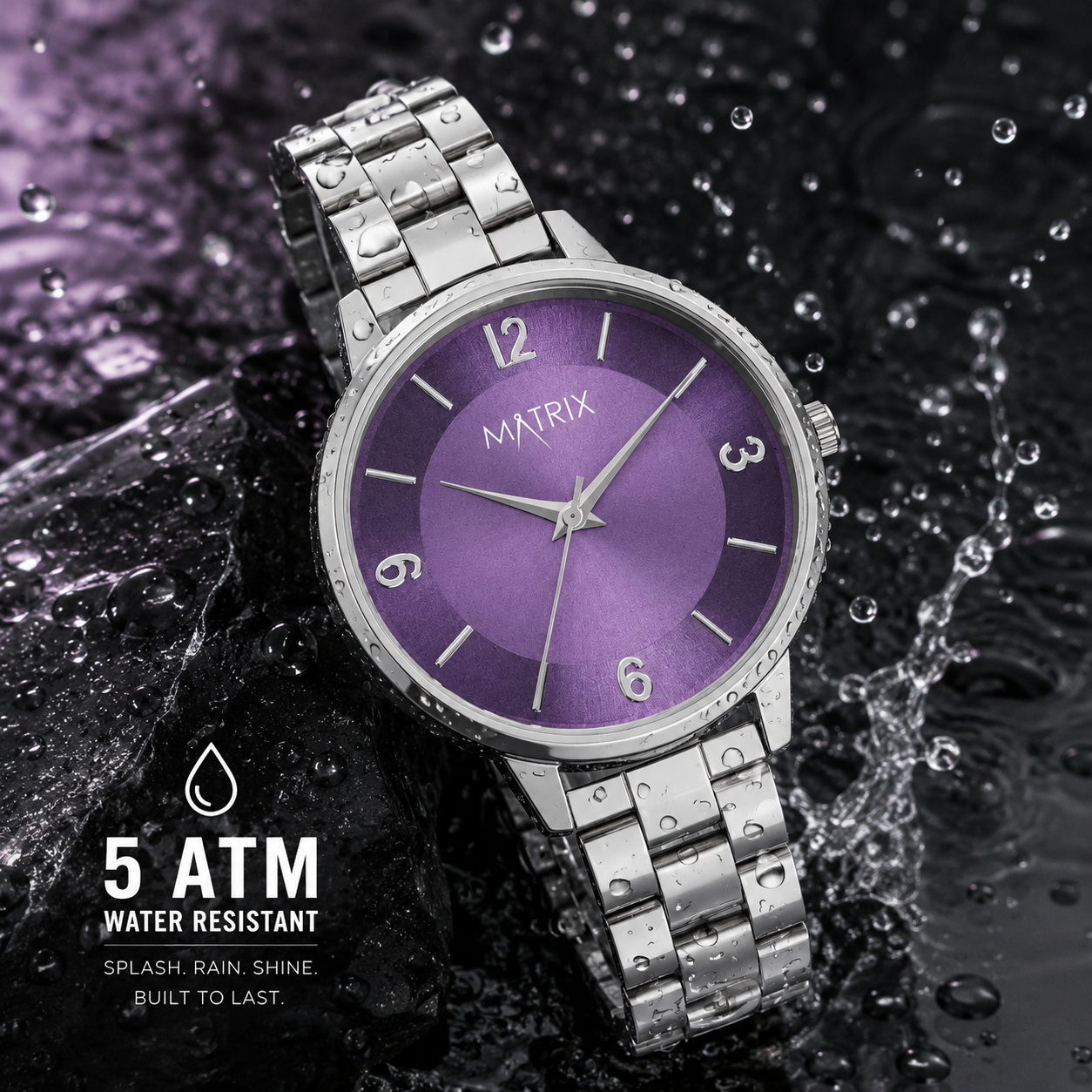 Matrix Bloom Collection Women's Analog Wrist Watch