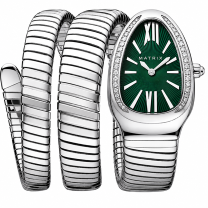 Matrix AURELLE Flexible Wrap Bracelet Strap Analog Watch For Women