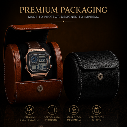 Matrix ILLUMINATOR World Time Sports Digital Watch For Men