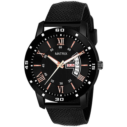 Matrix Heritage Analog Day & Date Watch for Men