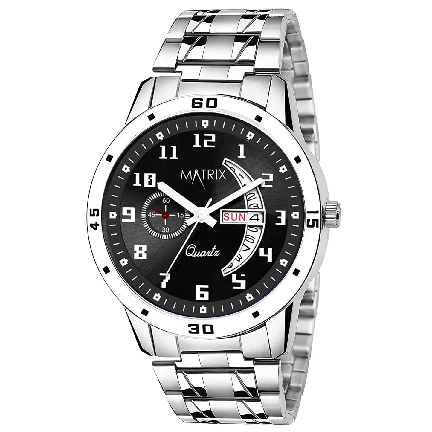 Matrix Classic Stainless Steel Analog Watch For Men