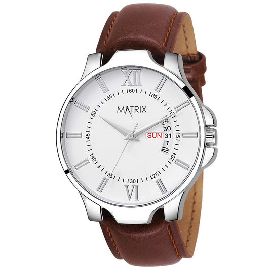 Matrix Antique Day Date Analog Watch for Men