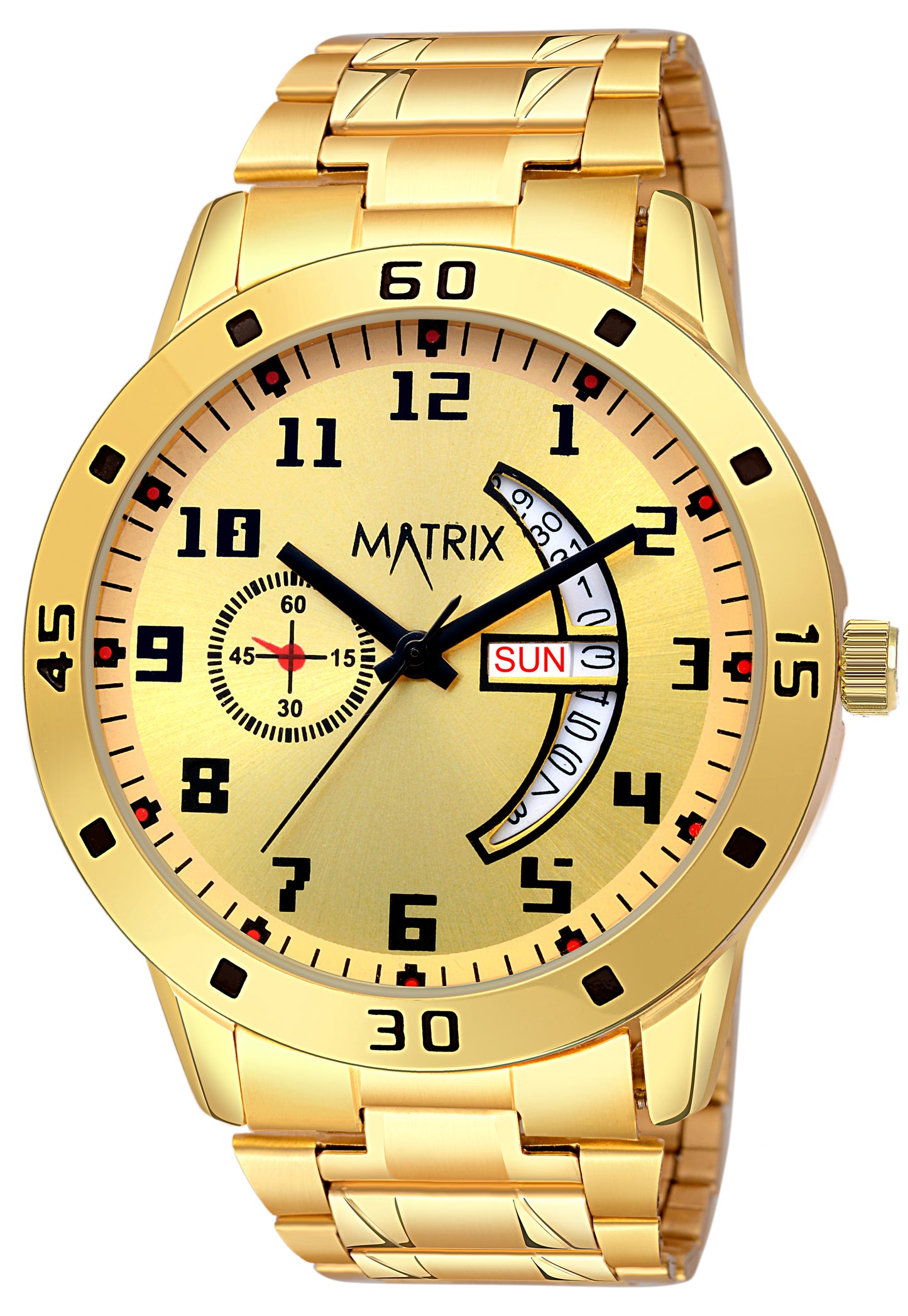 Matrix Classic Stainless Steel Analog Watch For Men