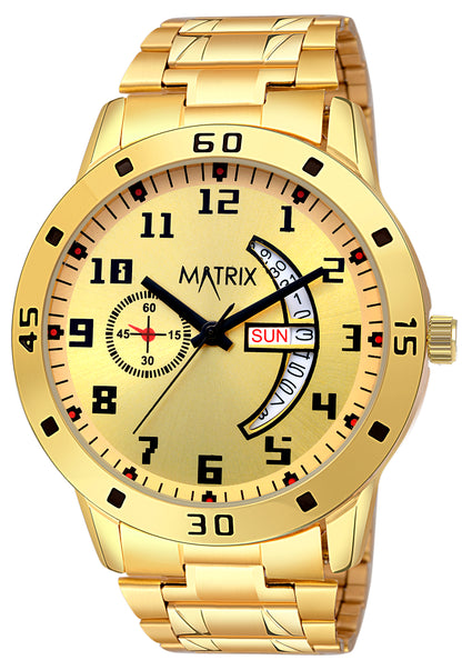 Matrix Classic Stainless Steel Analog Watch For Men