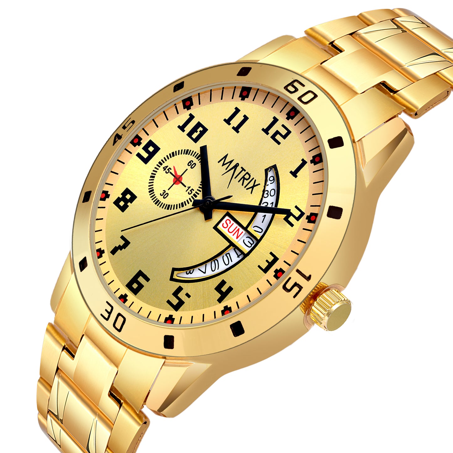 Matrix Classic Stainless Steel Analog Watch For Men