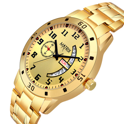 Matrix Classic Stainless Steel Analog Watch For Men