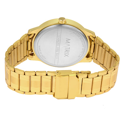 Matrix Classic Stainless Steel Analog Watch For Men