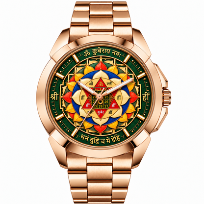 MATRIX x ASTRUM| KUBER YANTRA| Analog Watch for Men