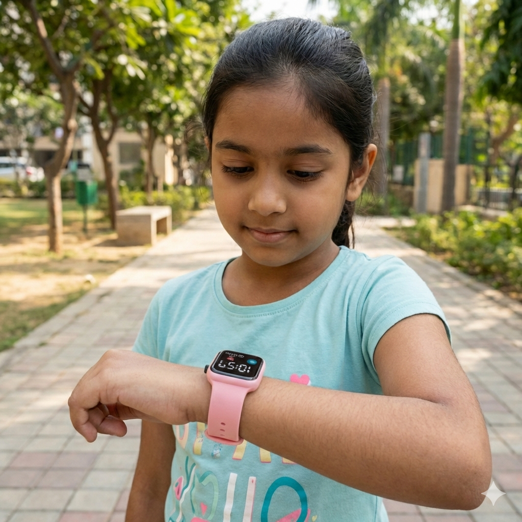 Matrix Junior Luminous LED Display Digital Watch for Kids