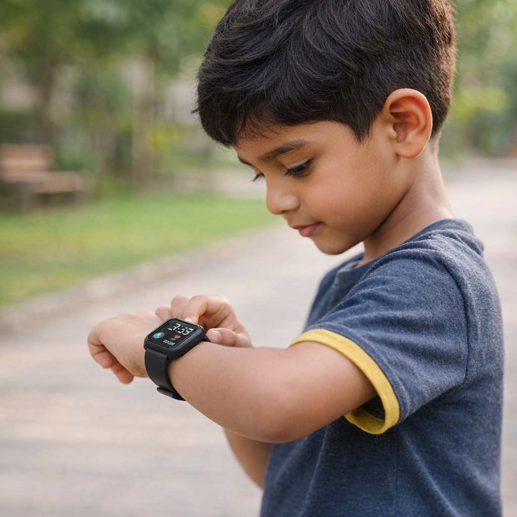 Matrix Junior Luminous LED Display Digital Watch for Kids