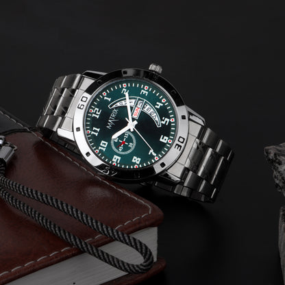 Matrix Classic Stainless Steel Analog Watch For Men